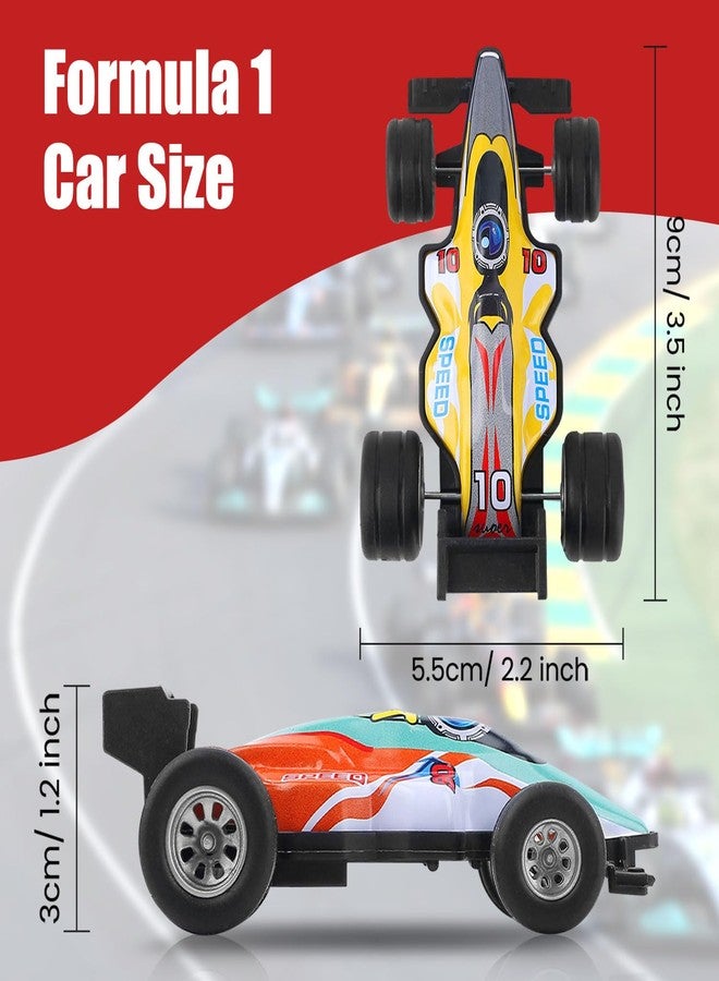 ZOHANINDL Pull Back Cars Toy Model Set 12Pack 1:43, Small Race Cars Wind up Racing Car, Easter Stuffing, Cake Tops, for Toddlers Kids Ages 2 3 4 5 6 7 8 Boys and Girls Birthday Party Favors - Image 5